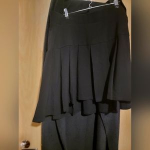 Torrid Black Pleated Skirt Size 16